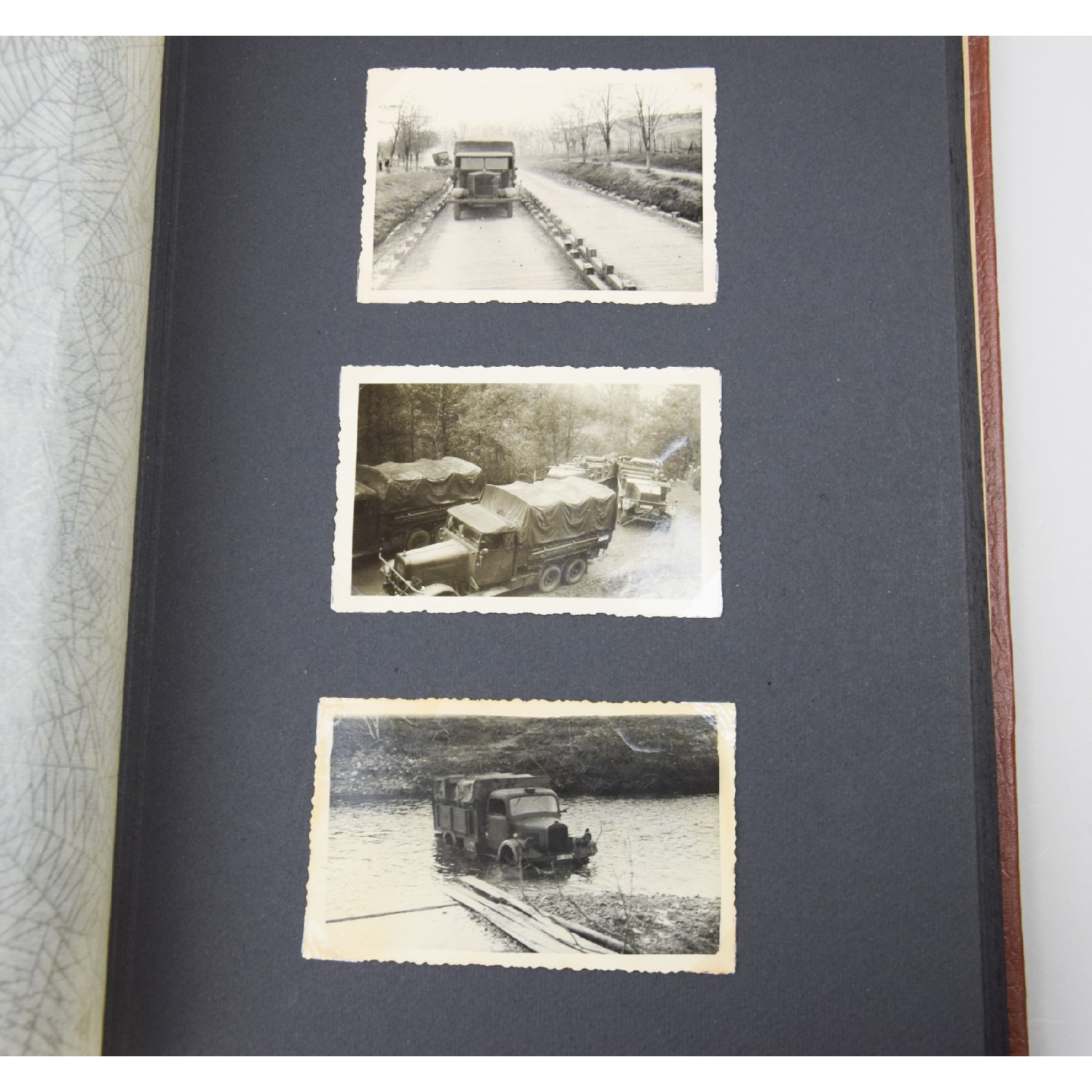 Frühes Panzer Fotoalbum Westfeldzug mit vielen Panzer Fotos