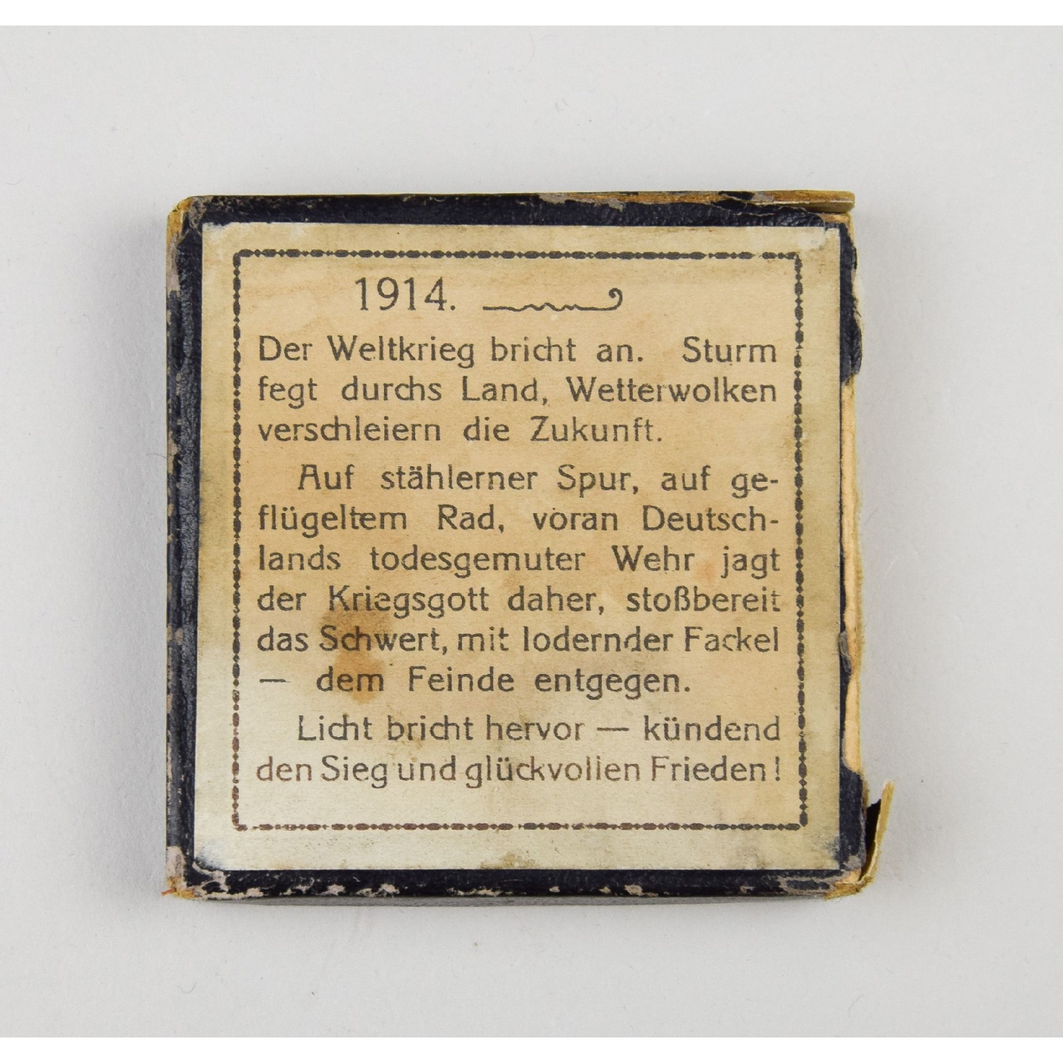 Preußen Paul von Breitenbach Medaille in der Schachtel