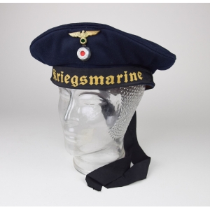 Kriegsmarine Tellermütze mit Mützenband "Kriegsmarine"