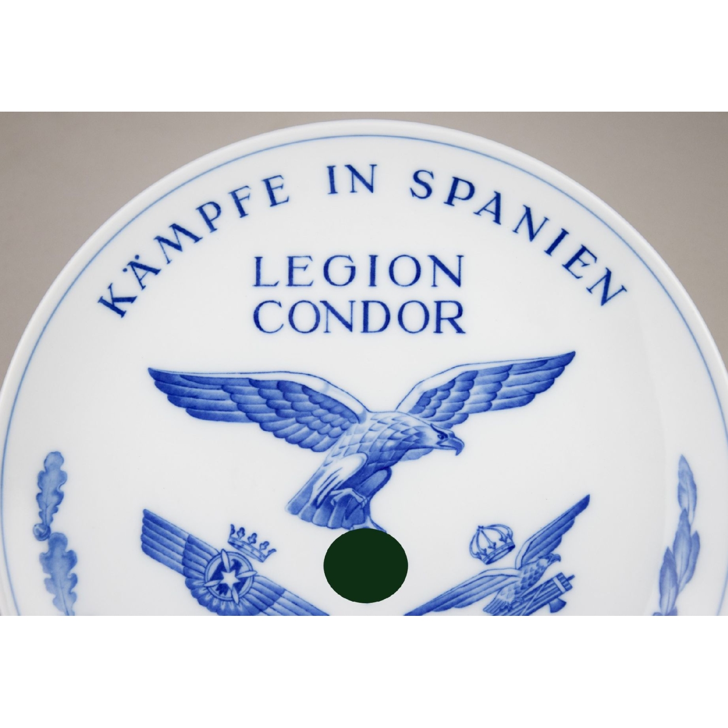 Legion Condor Erinnerungsteller von Meissen