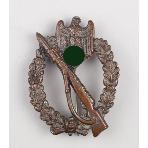 Infanterie Sturmabzeichen in Bronze Cupal Ausführung, selten!