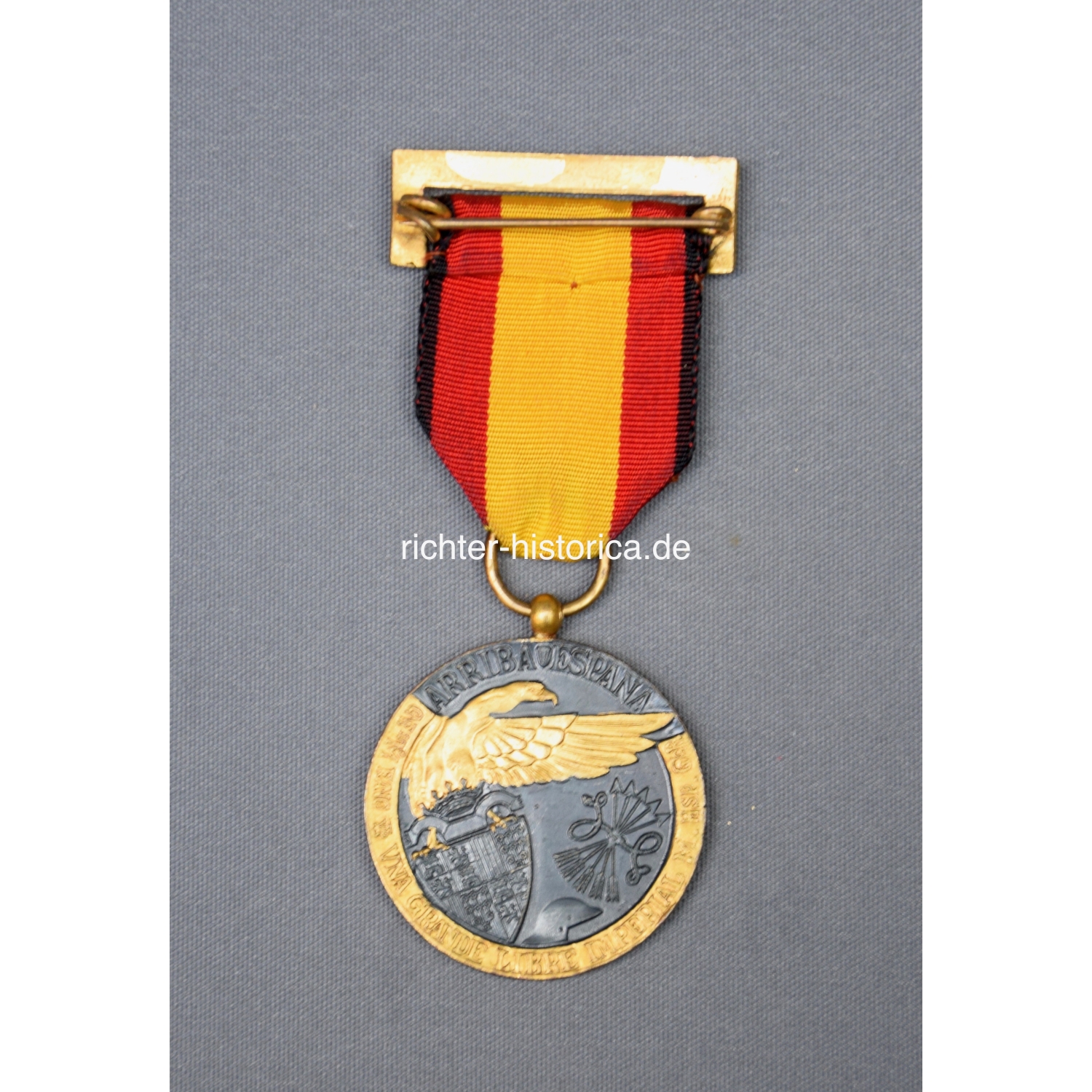 Spanien Medaille 1936, ein großes freies Imperial über Spanien