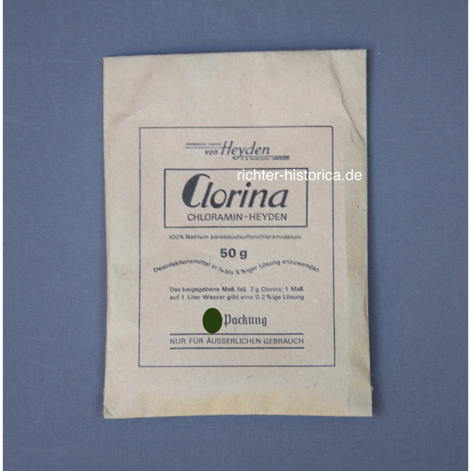 Clorina  Desinfektionsmittel der SS, SS-Packung