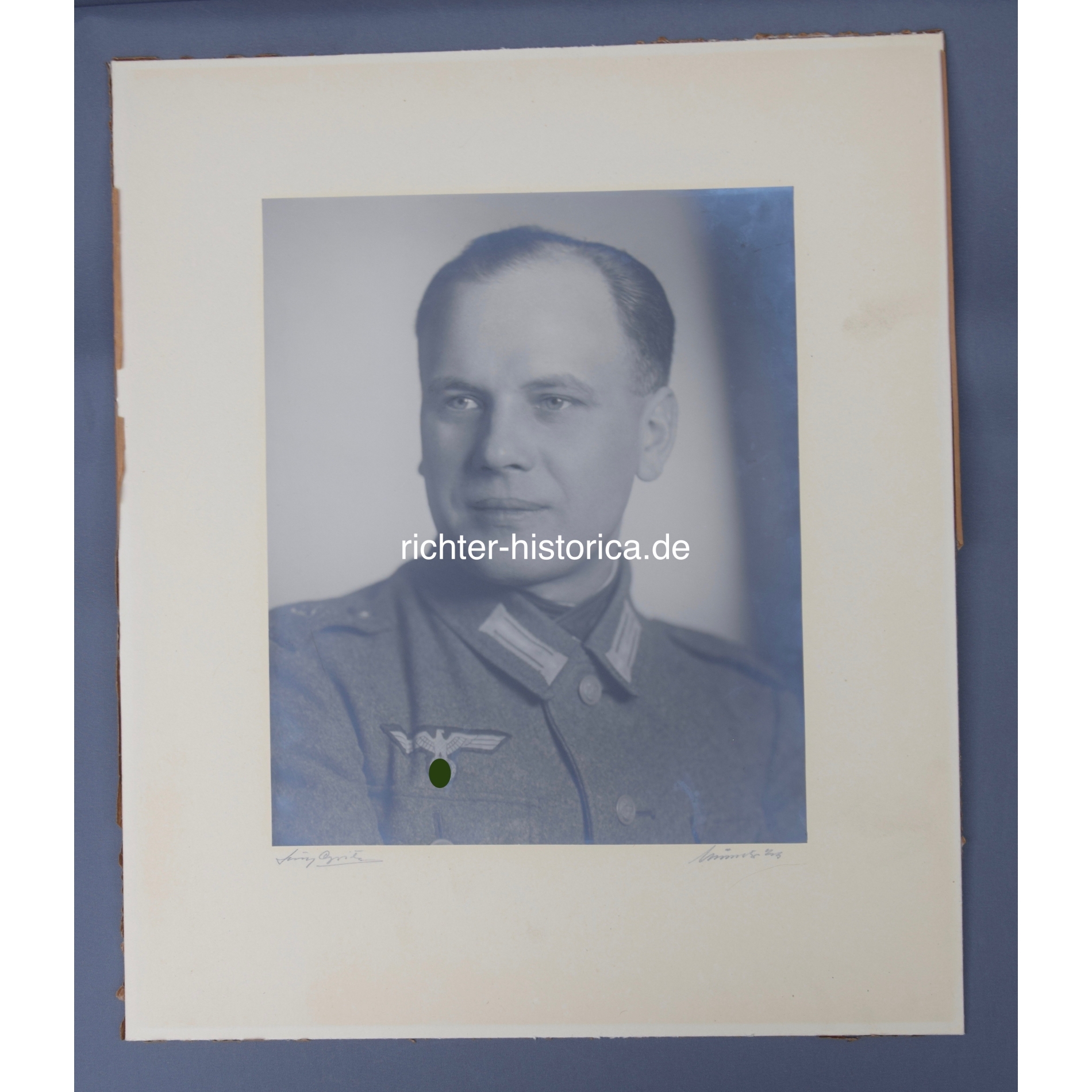  Großes Portrait von einem Soldaten der Infantrie 2.Weltkrieg