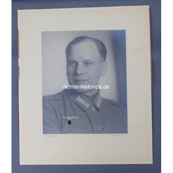  Großes Portrait von einem Soldaten der Infantrie 2.Weltkrieg