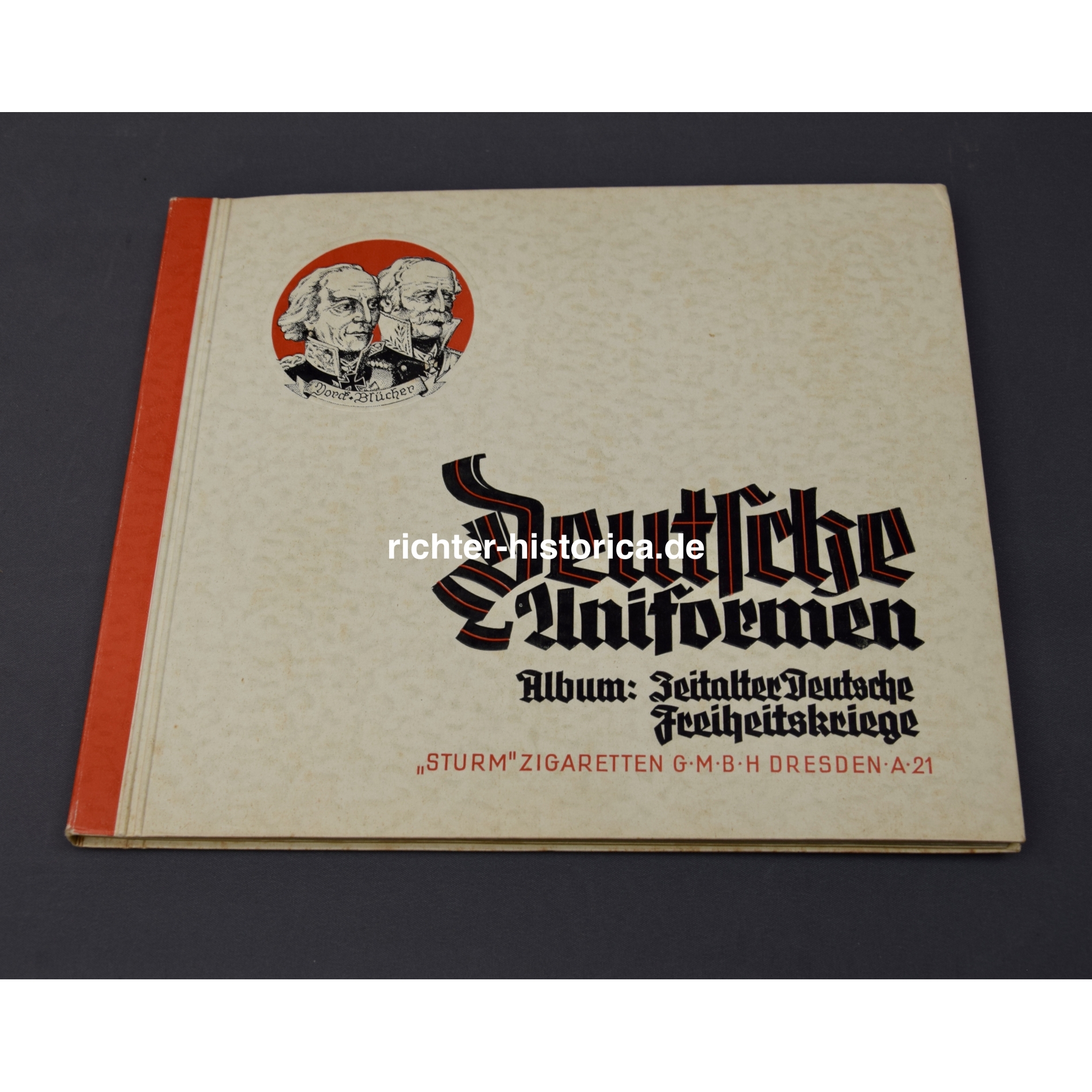 Deutsche Uniformen Sammelalbum: Zeitalter Deutsche Freiheitskriege 1813-1815