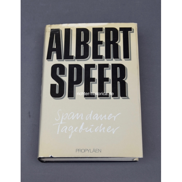 Albert Speer, Spandauer Tagebücher signiert!