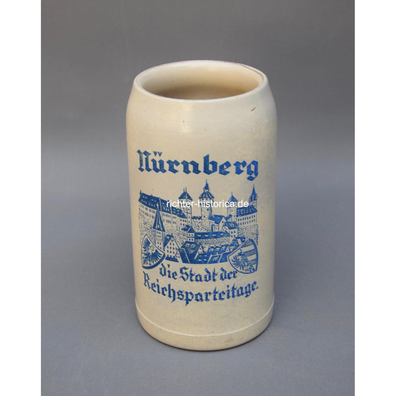 Bierkrug " Nürnberg die Stadt der Reichsparteitage" 