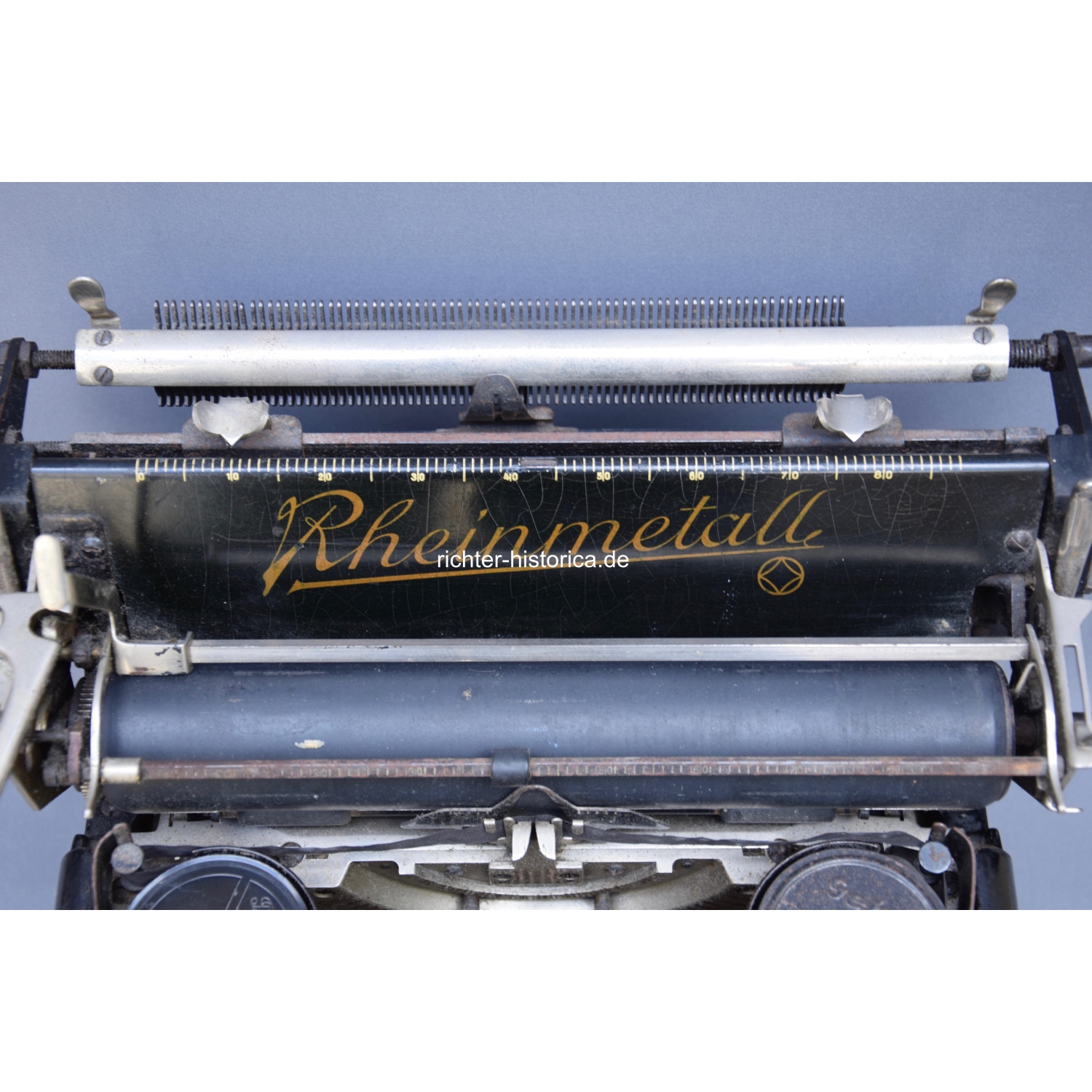 2.Weltkrieg Schreibmaschine „Rheinmetall“ mit HK Taste, selten!