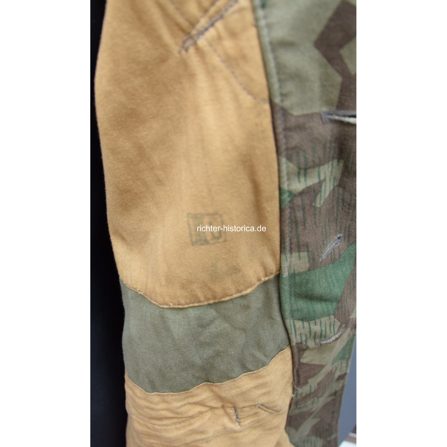 Fallschirmjäger sog. Knochensack mit Trägerfoto, 3.Modell sehr selten(!)