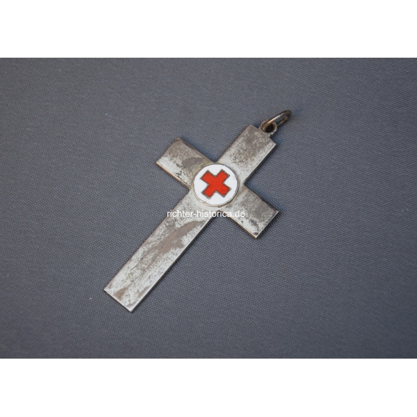 Seltenes Schwesternkreuz 1.Form in Silber, Deutsches Rotes Kreuz