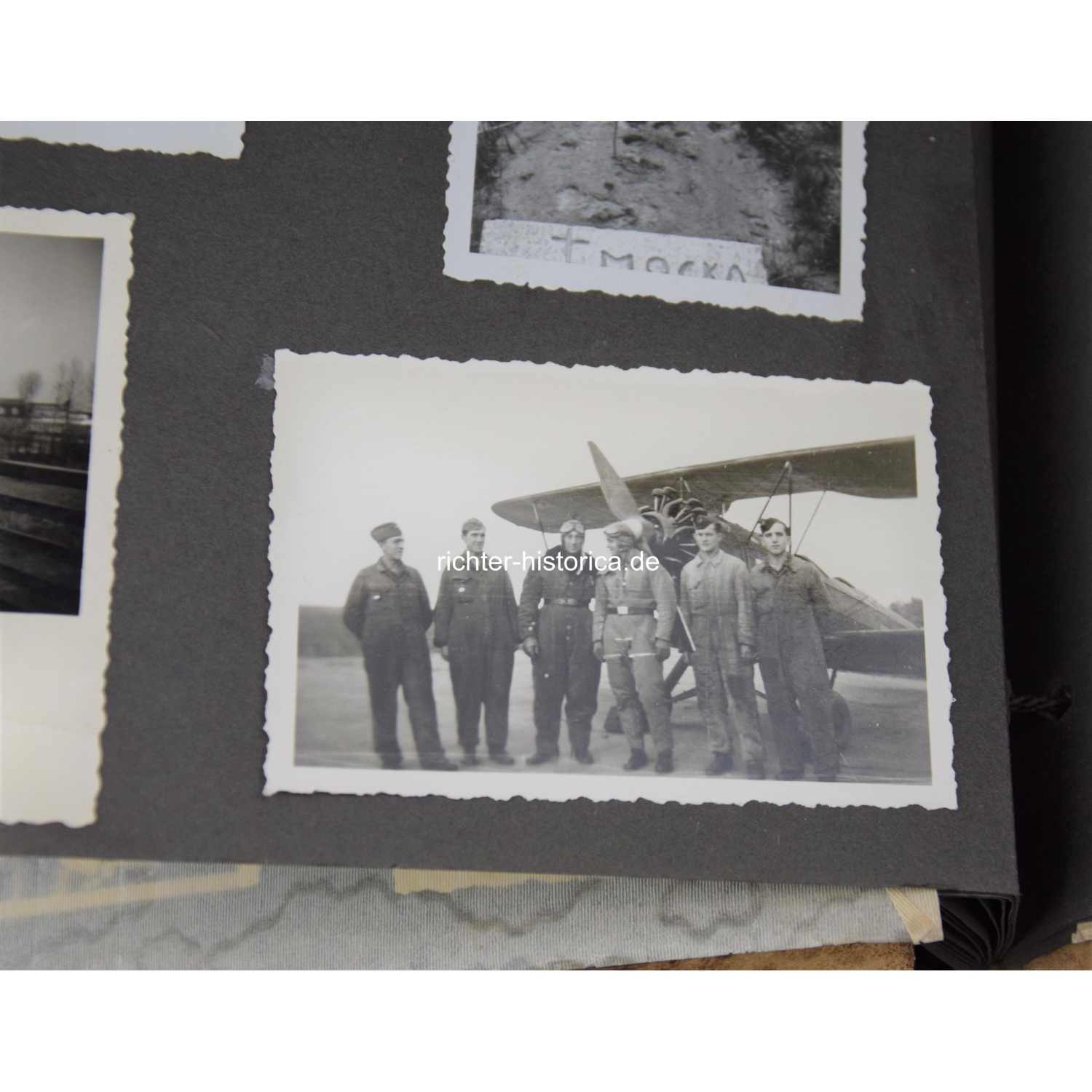 Interessantes Fotoalbum  Luftfahrtvereinigung Münster  "Wanderfalke" Deutschlandflug 1931