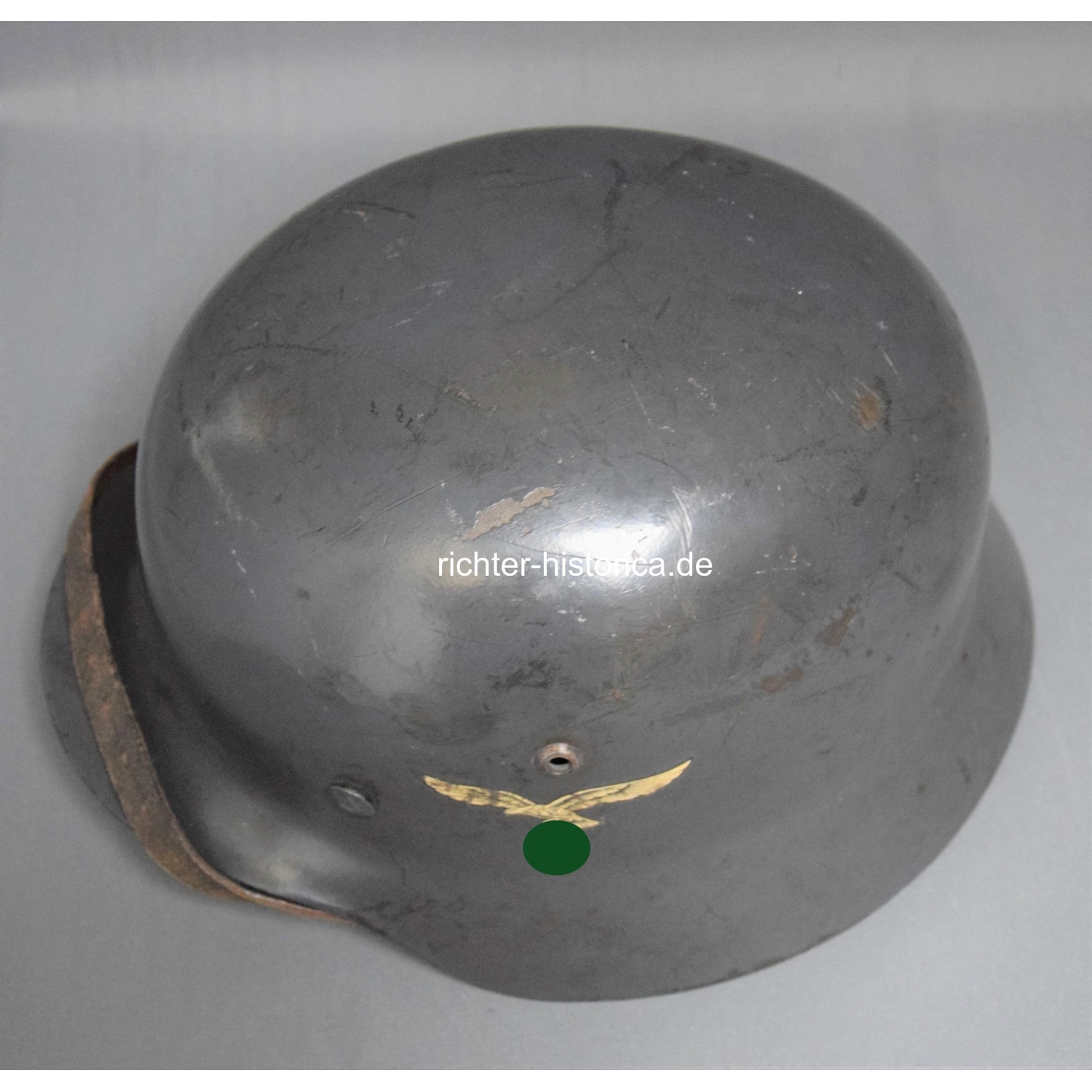 M35 Stahlhelm der Luftwaffe mit beiden Emblemen, Zustand 1