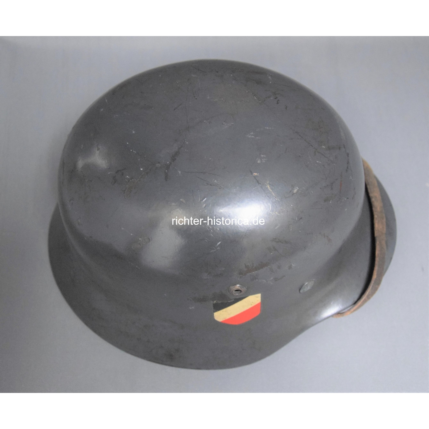 M35 Stahlhelm der Luftwaffe mit beiden Emblemen, Zustand 1