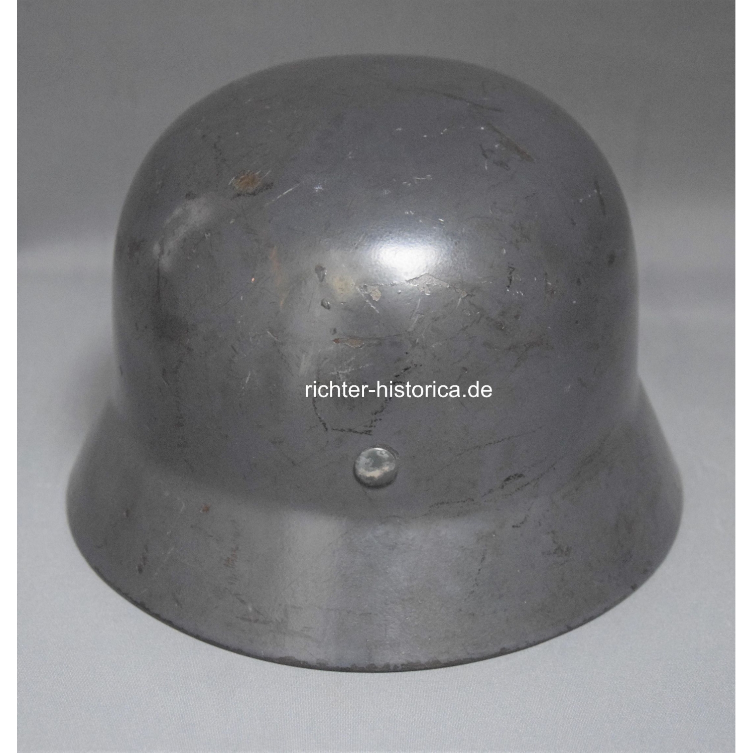 M35 Stahlhelm der Luftwaffe mit beiden Emblemen, Zustand 1