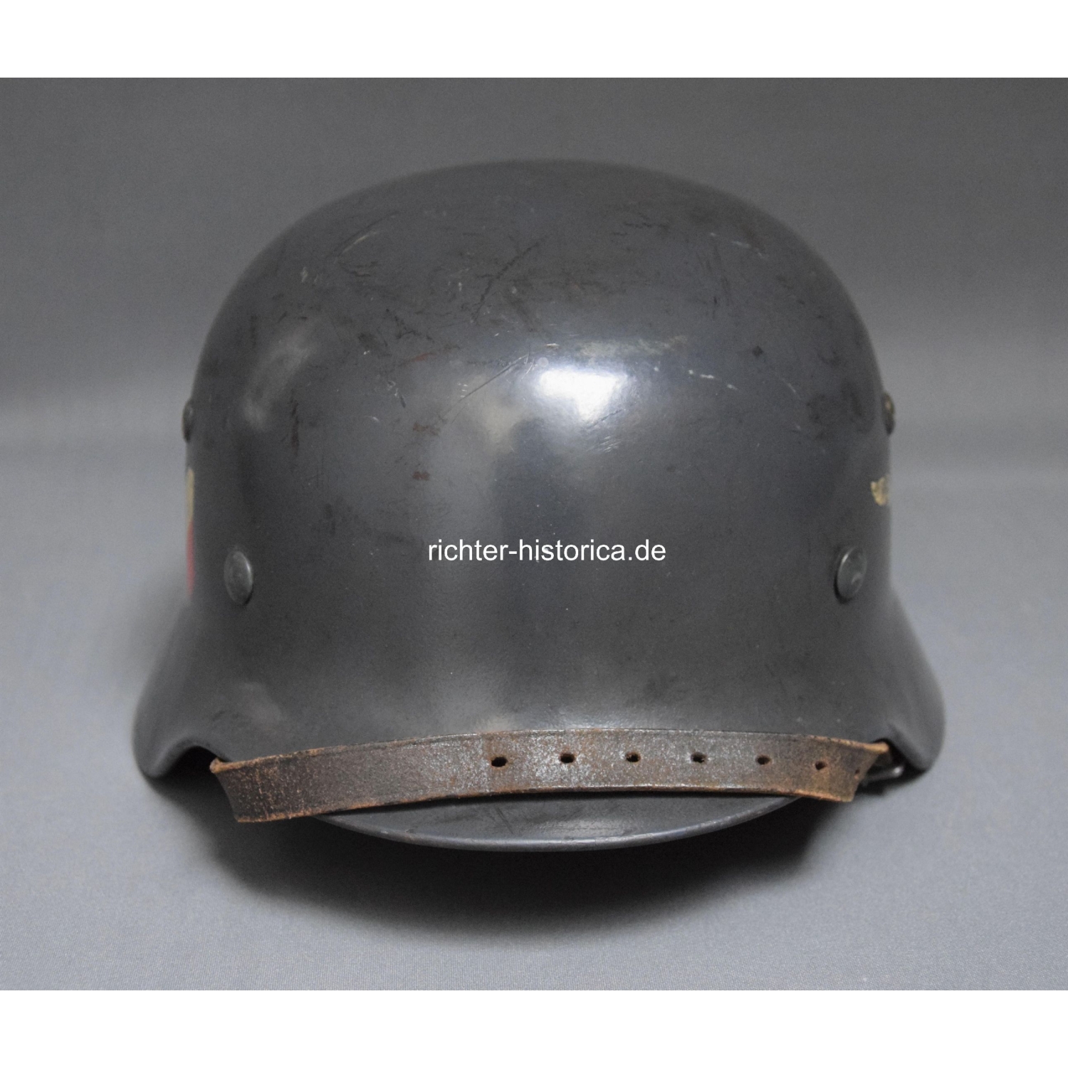 M35 Stahlhelm der Luftwaffe mit beiden Emblemen, Zustand 1