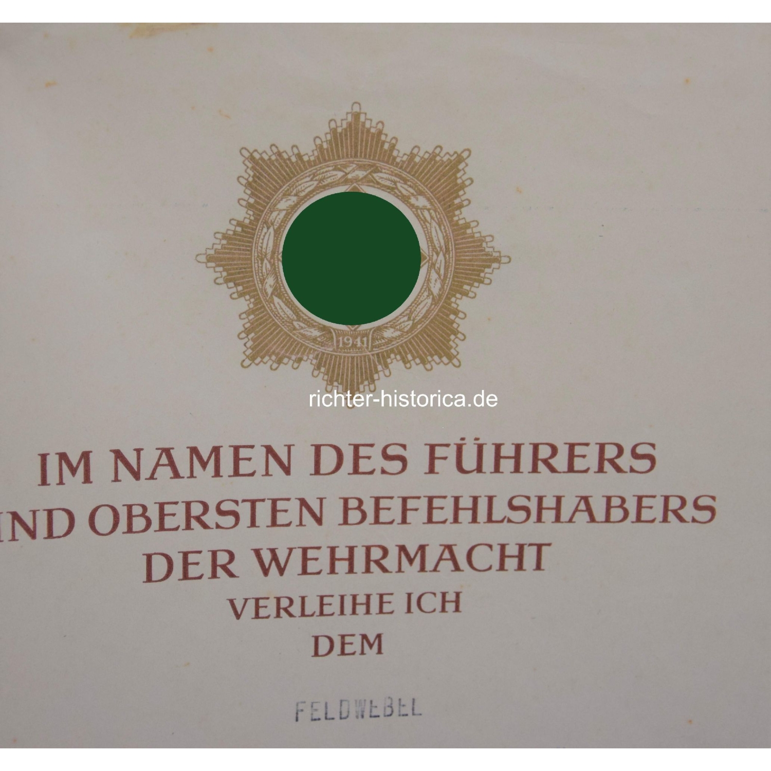 Dokumentennachlass Herbert Bendsen DKiG Kampfgeschwader 51 "Edelweiss"