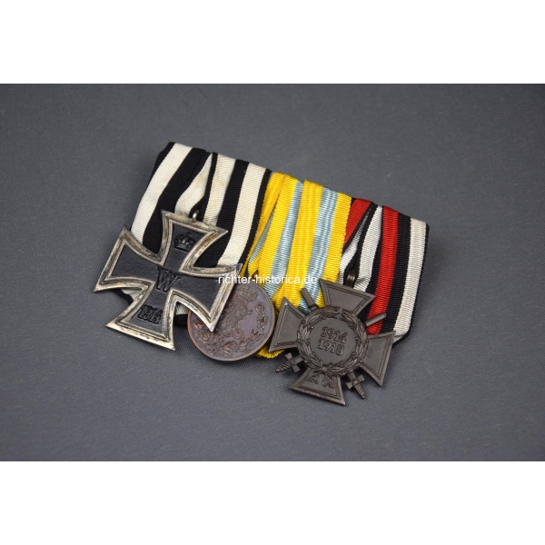 3er Ordensspange Friedrich August Medaille