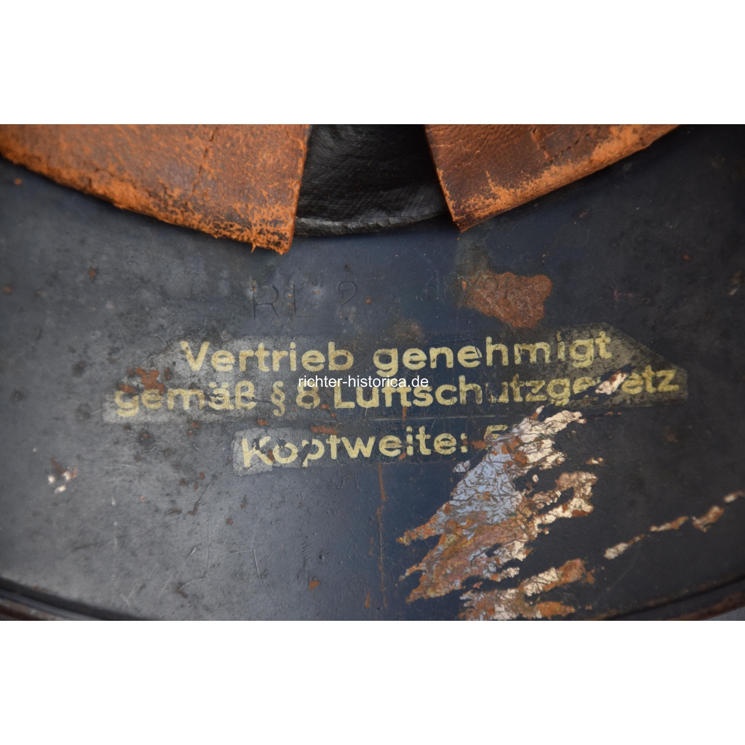 Luftschutz Stahlhelm RLB Reichsluftschutzbund 