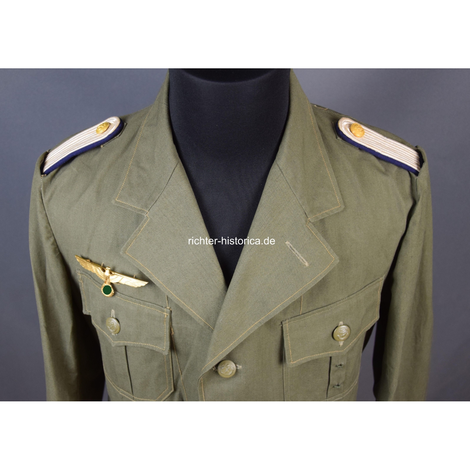 Kriegsmarine Arbeitsjacke Bordjacke Leutnant zur See