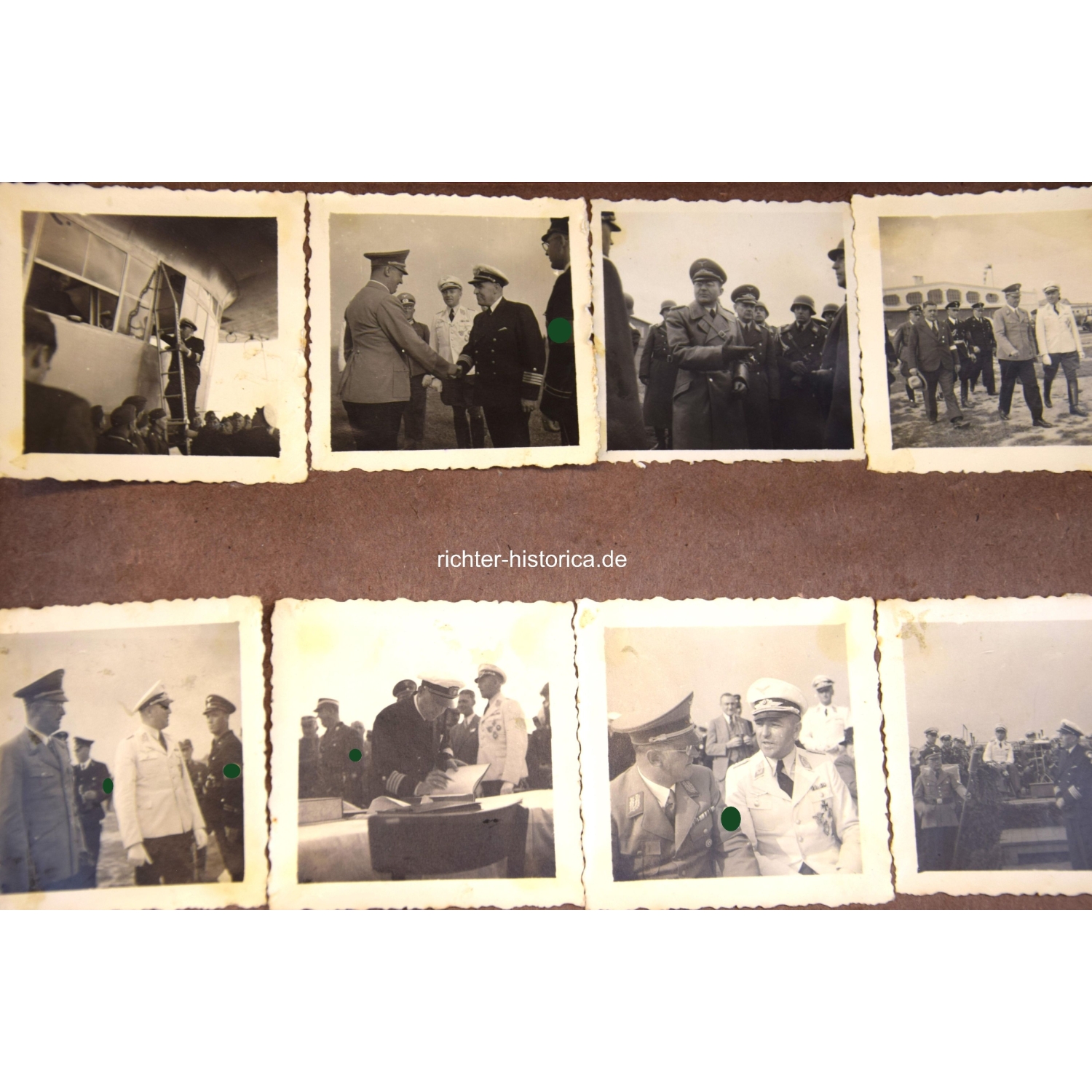 Luftwaffe Fotoalbum "Mein Militär Dienst" 1938 Flieger Ausbildungs. Rgt.63 - Günther Prien Besuch!