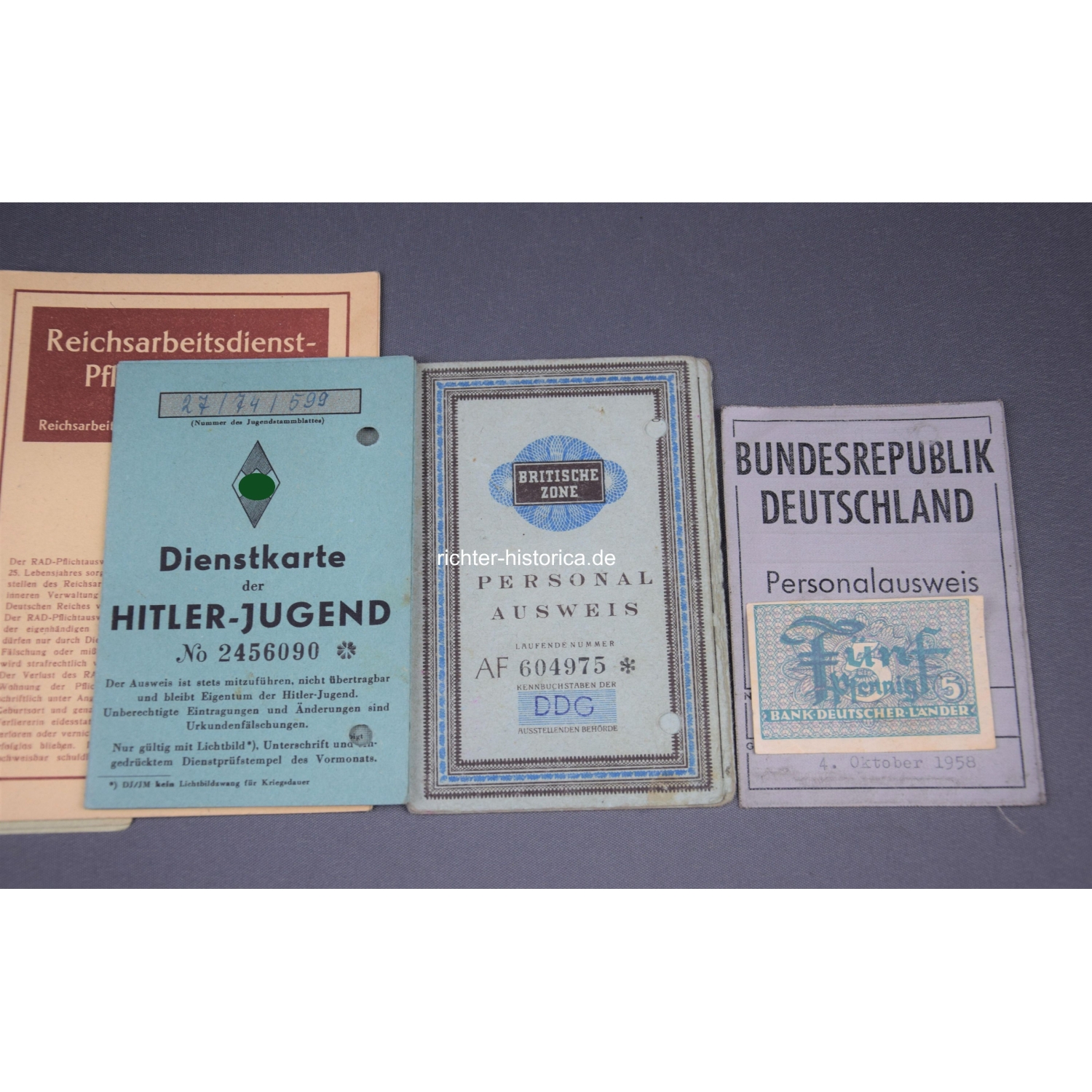 Hitler-Jugend Nachlass Jungmädel Gebiet West Ruhr-Niederrhein 