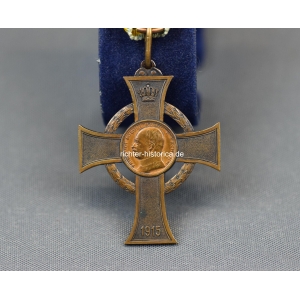 Sachsen Kriegsverdienstkreuz Bronze 1915