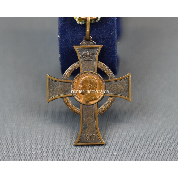 Sachsen Kriegsverdienstkreuz Bronze 1915