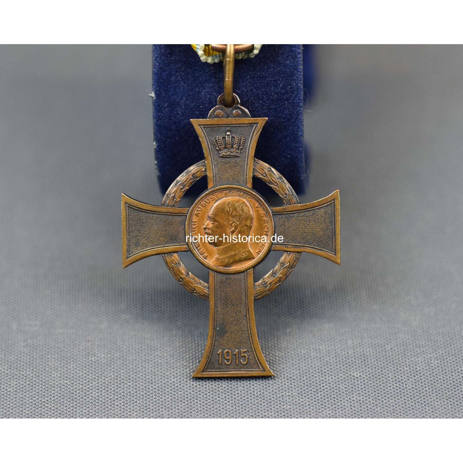 Sachsen Kriegsverdienstkreuz Bronze 1915