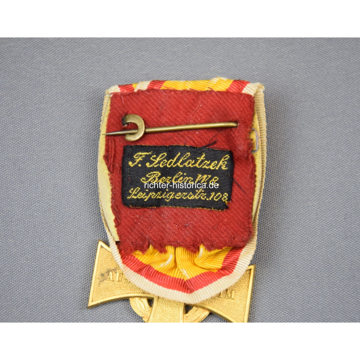 Lippe - Detmold Kriegsverdienstkreuz 1914 an Einzelspange 