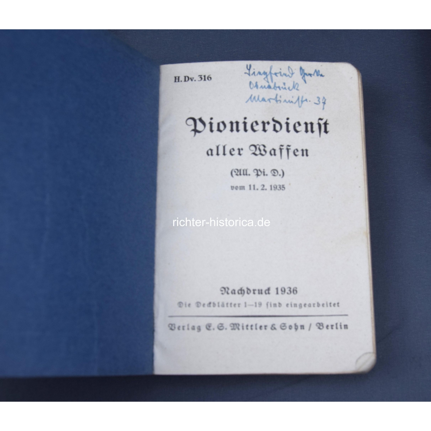 3.Reich Konvolut Taschenbücher für den Dienstgebrauch der Wehrmacht