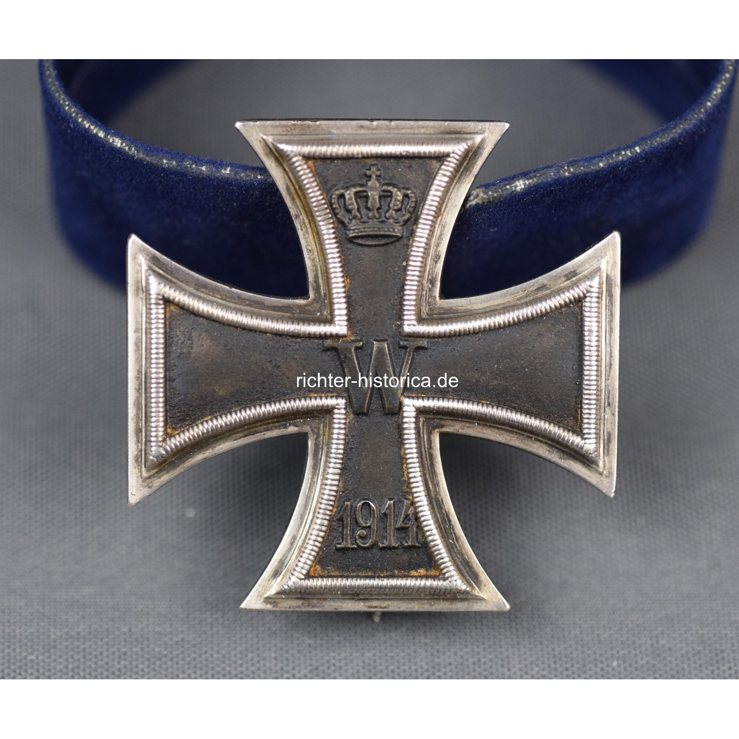 Eiserne Kreuz 1.Klasse 1914 "WS" in Silber, sehr selten!