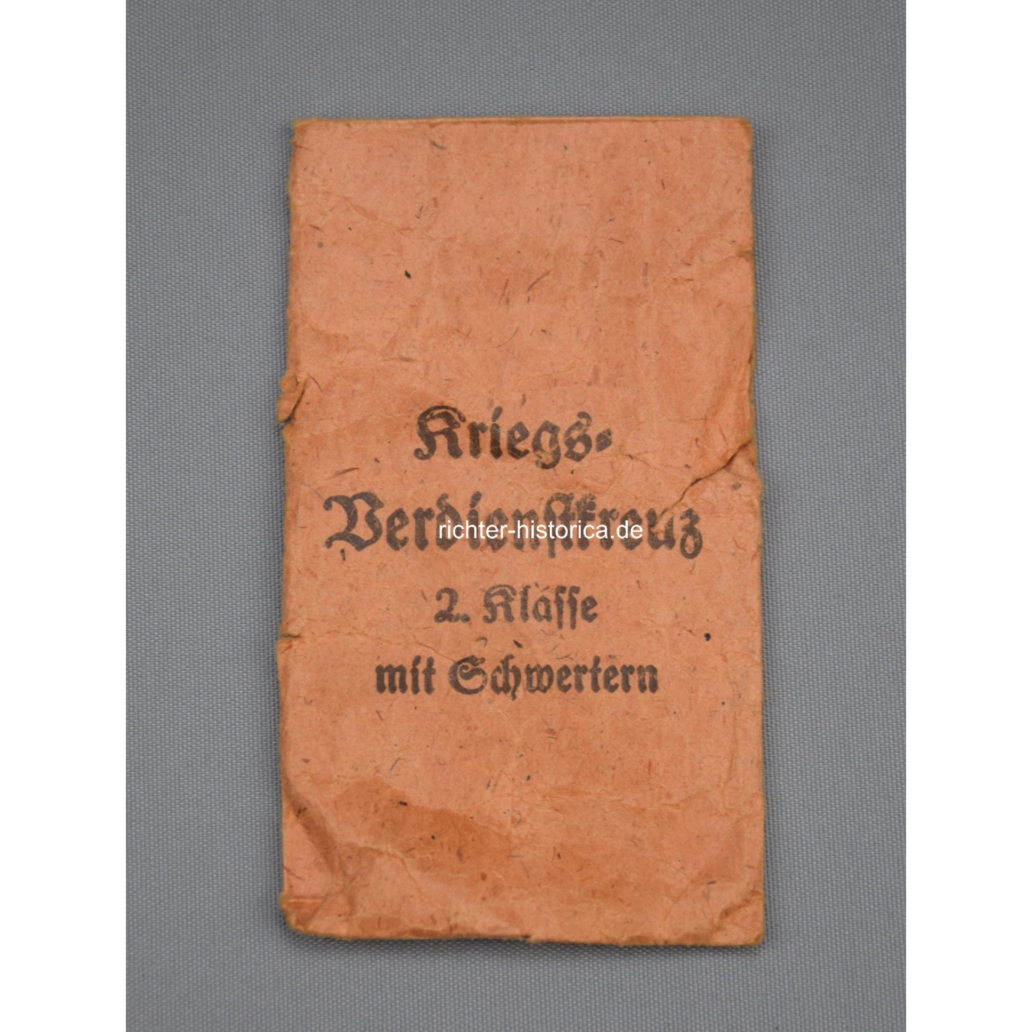 Kriegsverdienstkreuz 2.Klasse mit Schwerter in Tüte