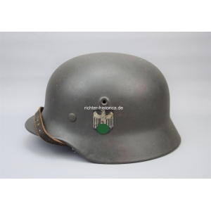 M40 Stahlhelm der Wehrmacht Q64 TOP Zustand!