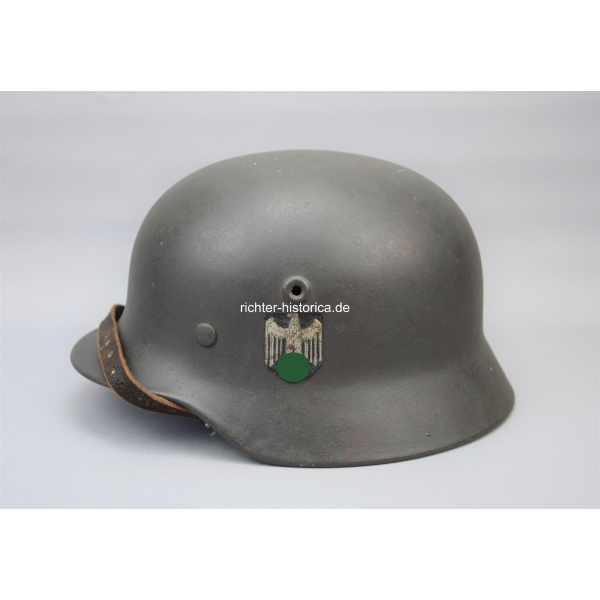 M40 Stahlhelm der Wehrmacht Q64 TOP Zustand!