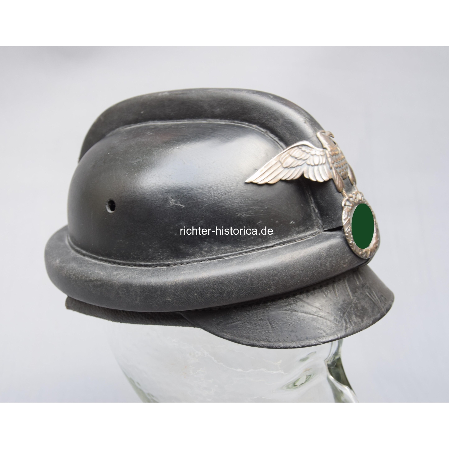 NSKK Sturzhelm 1.Modell Motorrad Standarte