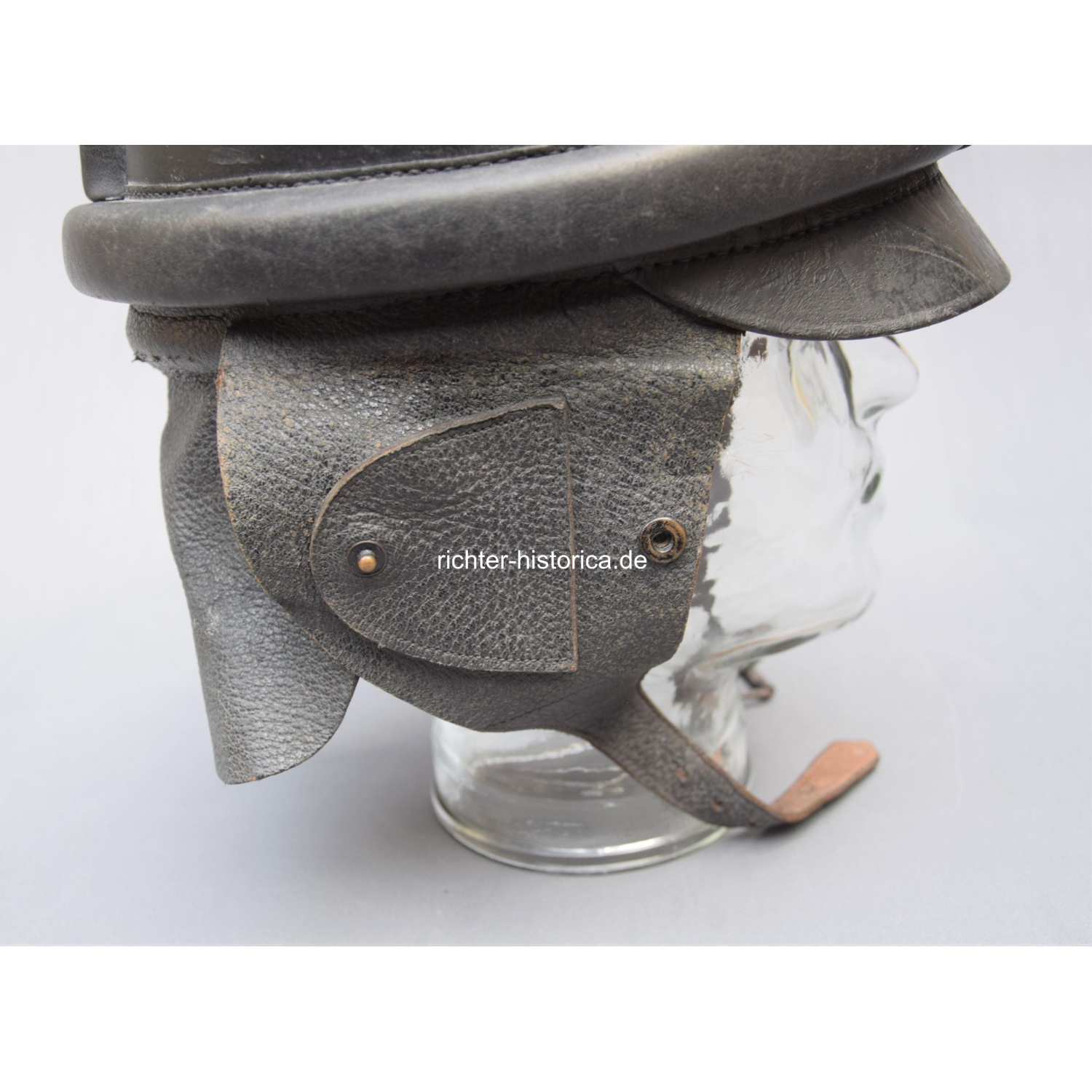 NSKK Sturzhelm 1.Modell Motorrad Standarte