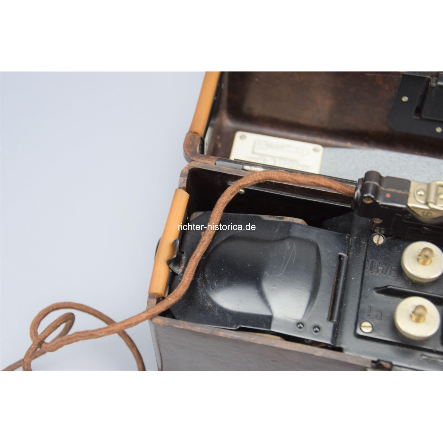 Feldtelefon Feldfernsprecher der Wehrmacht 1939, TOP Zustand