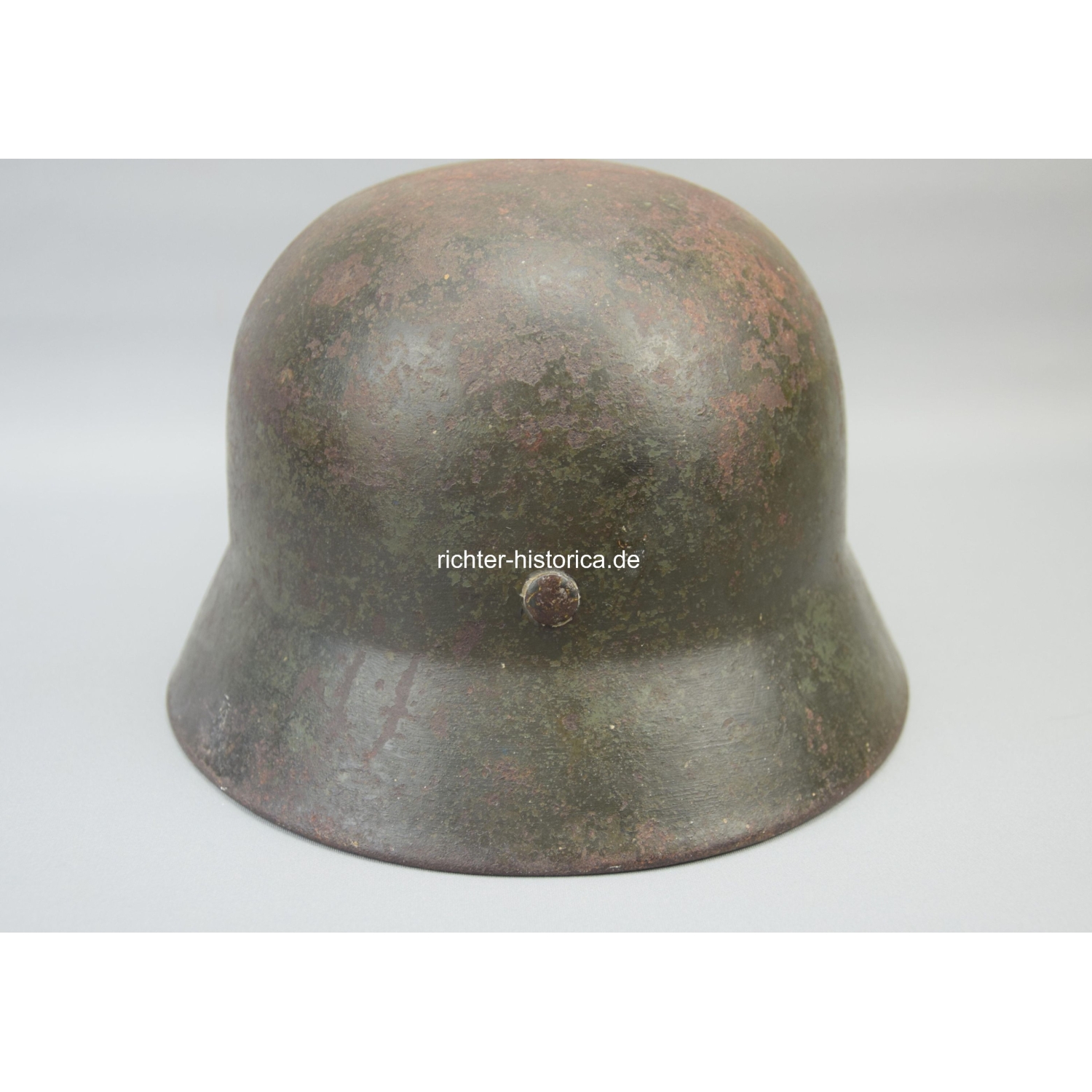 M35 Stahlhelm der Wehrmacht "ET64" mit 2 Emblemen