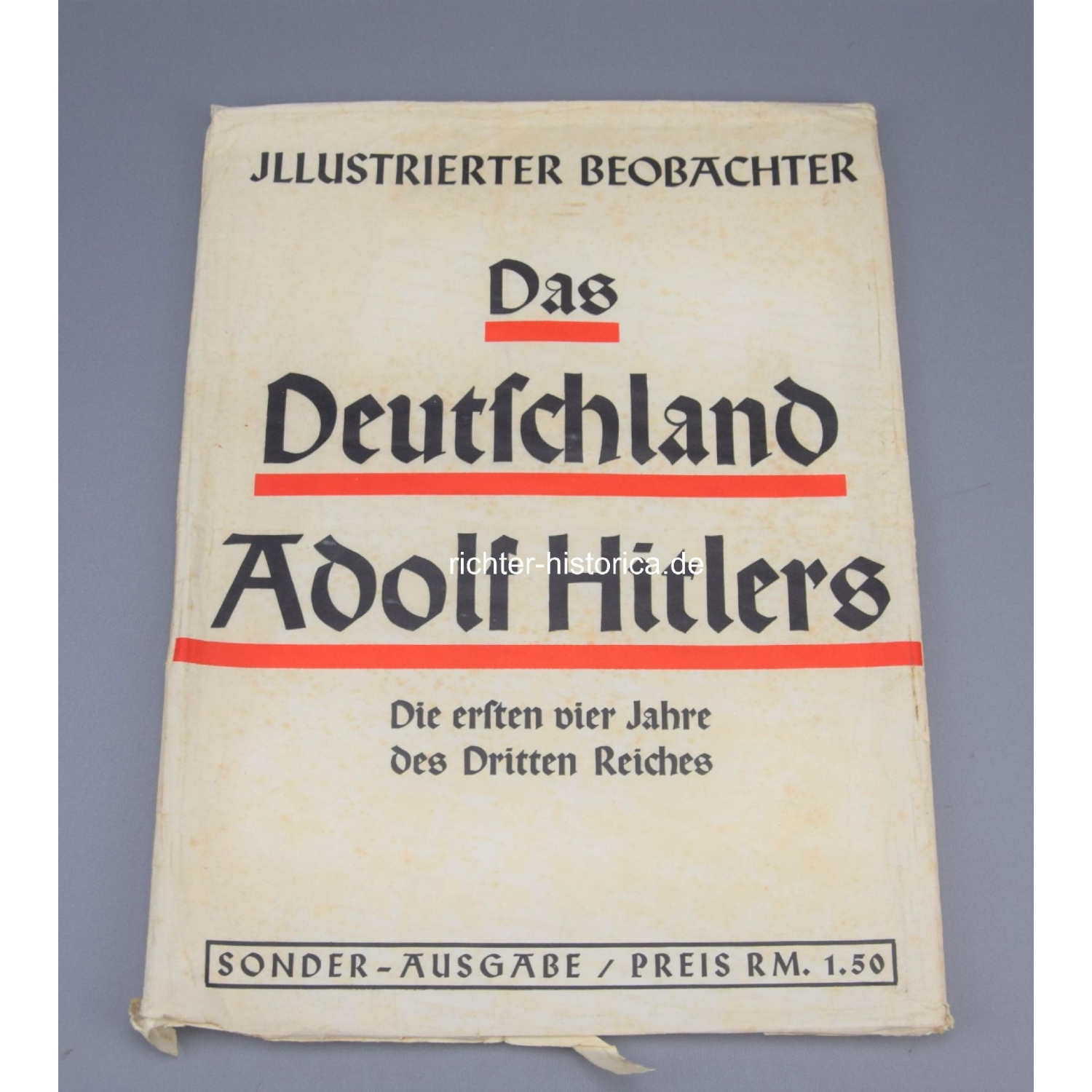 Illustrierter Beobachter "Das Deutschland Adolf Hitlers" Sonder Ausgabe, selten!