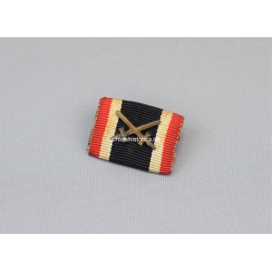 Kriegsverdienstkreuz 2.Klasse 1939 Bandspange mit Schwerter Auflage