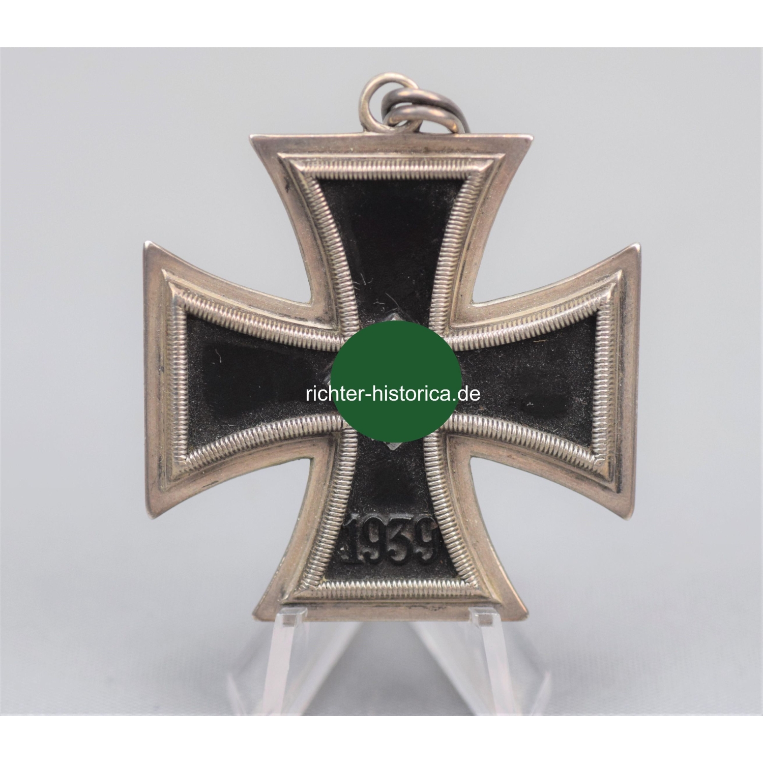Ritterkreuz des Eisernen Kreuzes frühes Juncker (800) am Verleihungsband