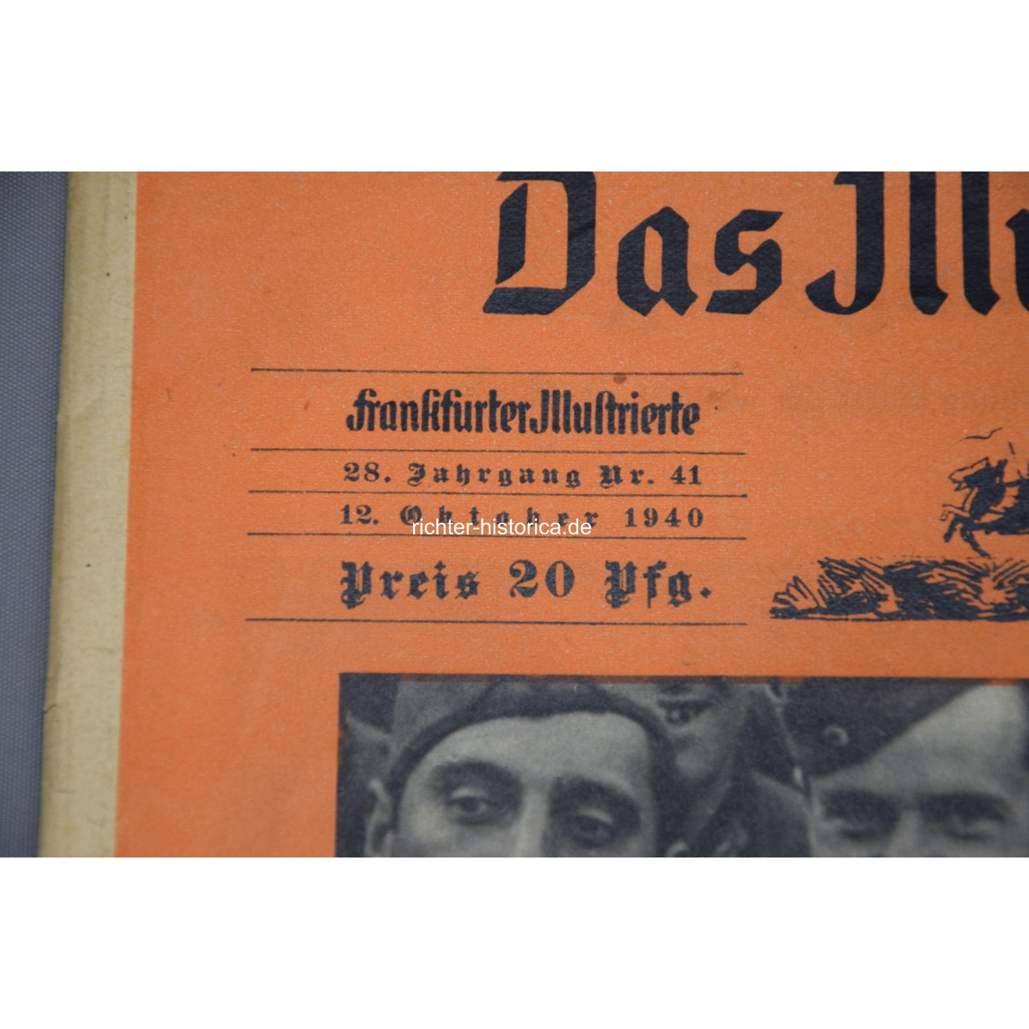 Konvolut 2 Zeitschriften "Das illustrierte Blatt nr.40/41 1940