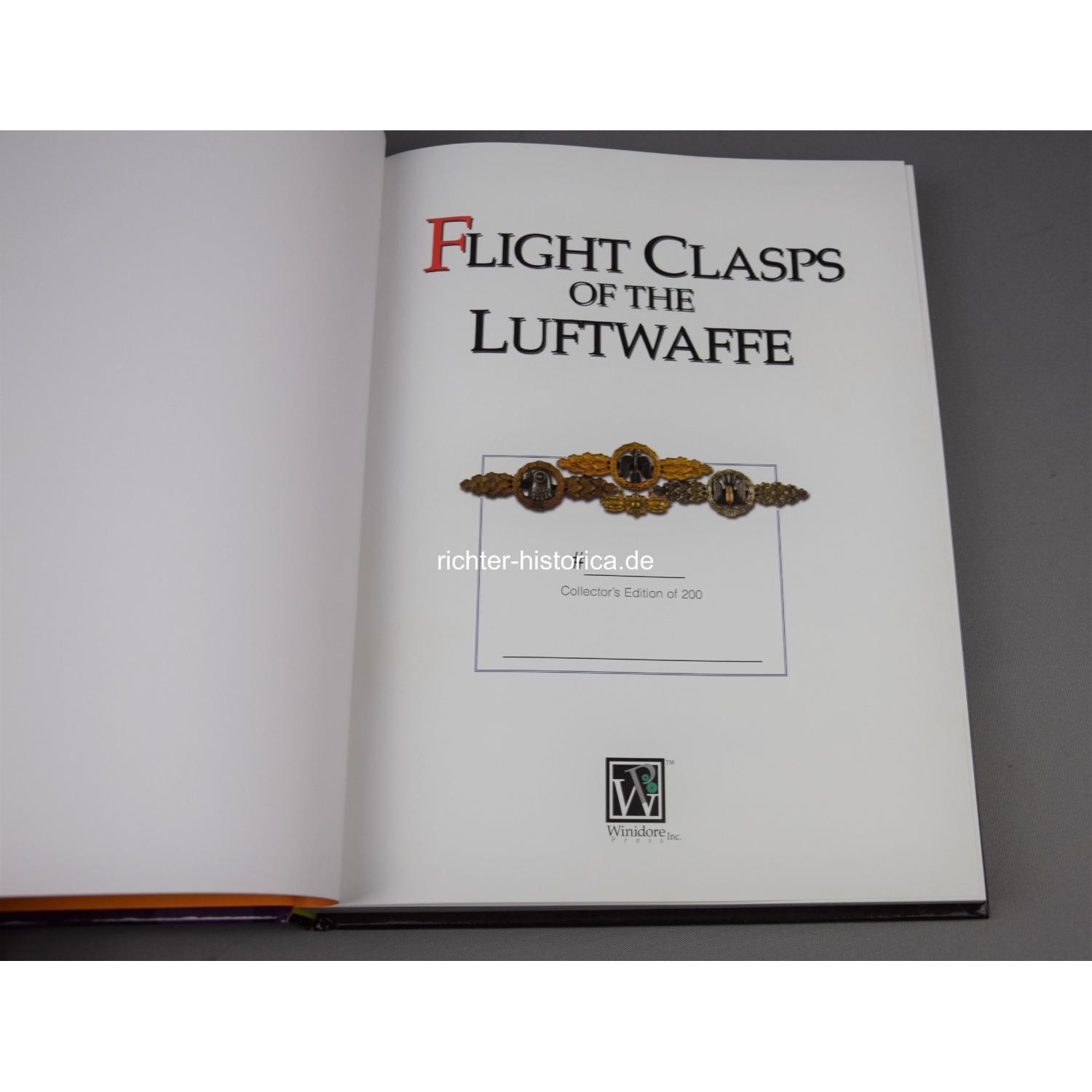 Fachbuch Luftwaffe Frontflugspangen "Flight Clasps of the Luftwaffe"