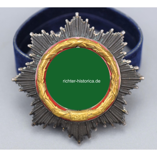 Deutsches Kreuz in Gold Herst. "Deschler" mit ersetzter Nadel (20)