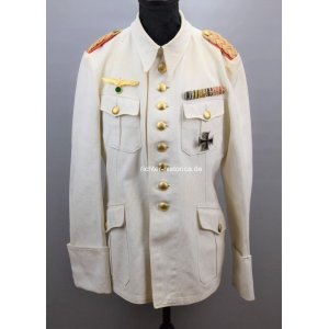 Sommerfeldbluse für einen Generalmajor der Wehrmacht