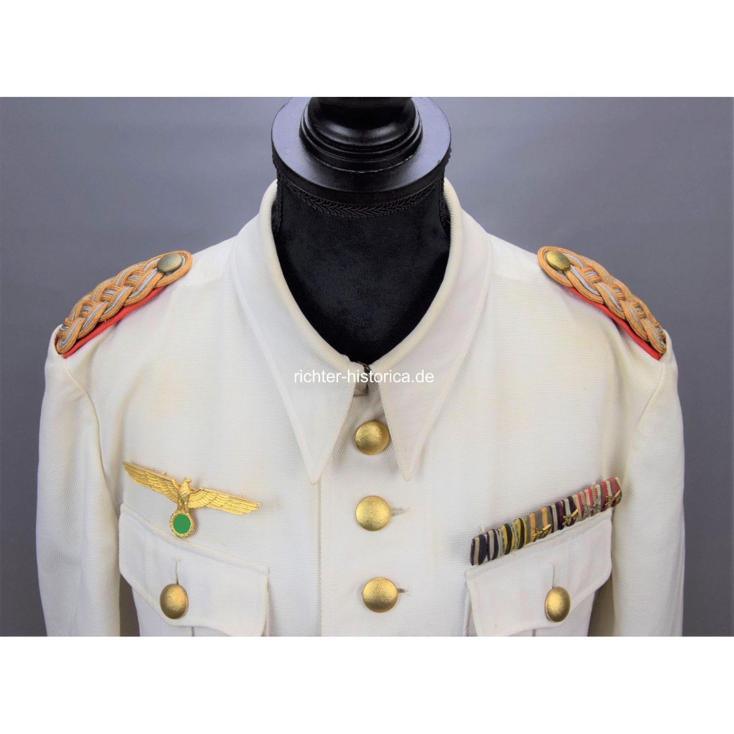 Sommerfeldbluse für einen Generalmajor der Wehrmacht