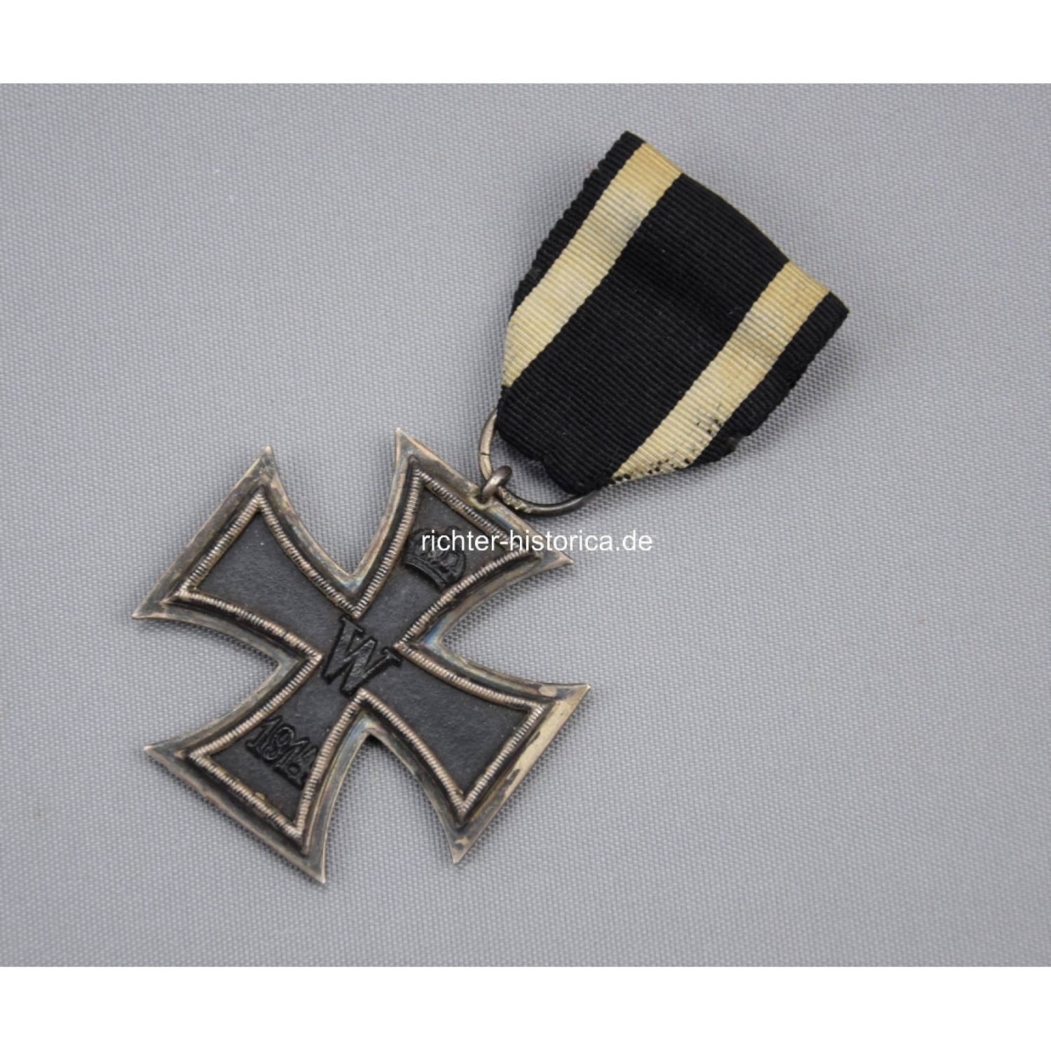 Eiserne Kreuz 2.Klasse 1914 am Verleihungsband "K.A.G."