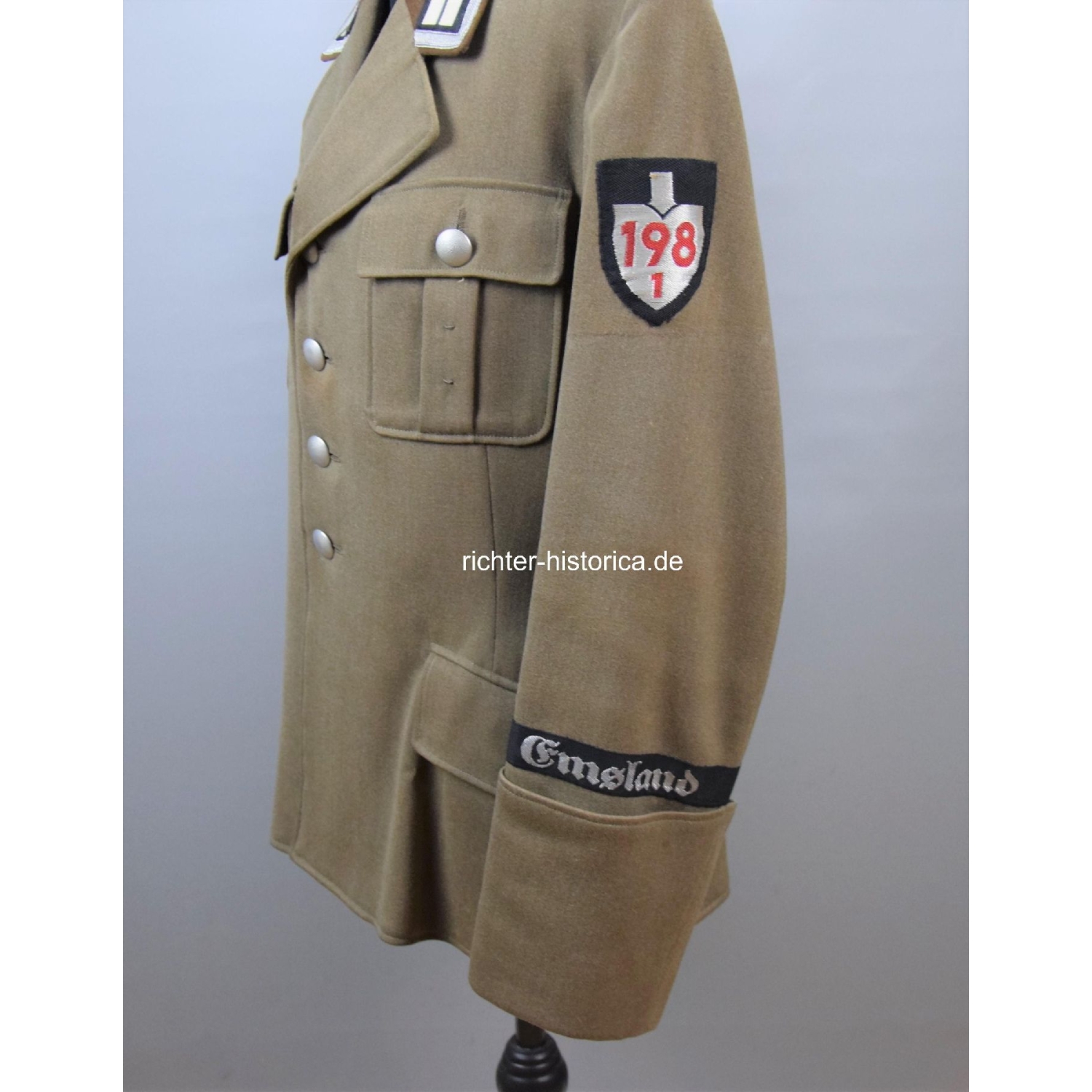 RAD Uniformensemble von einem Obertruppführer mit Schiffchen und Hose 1/198