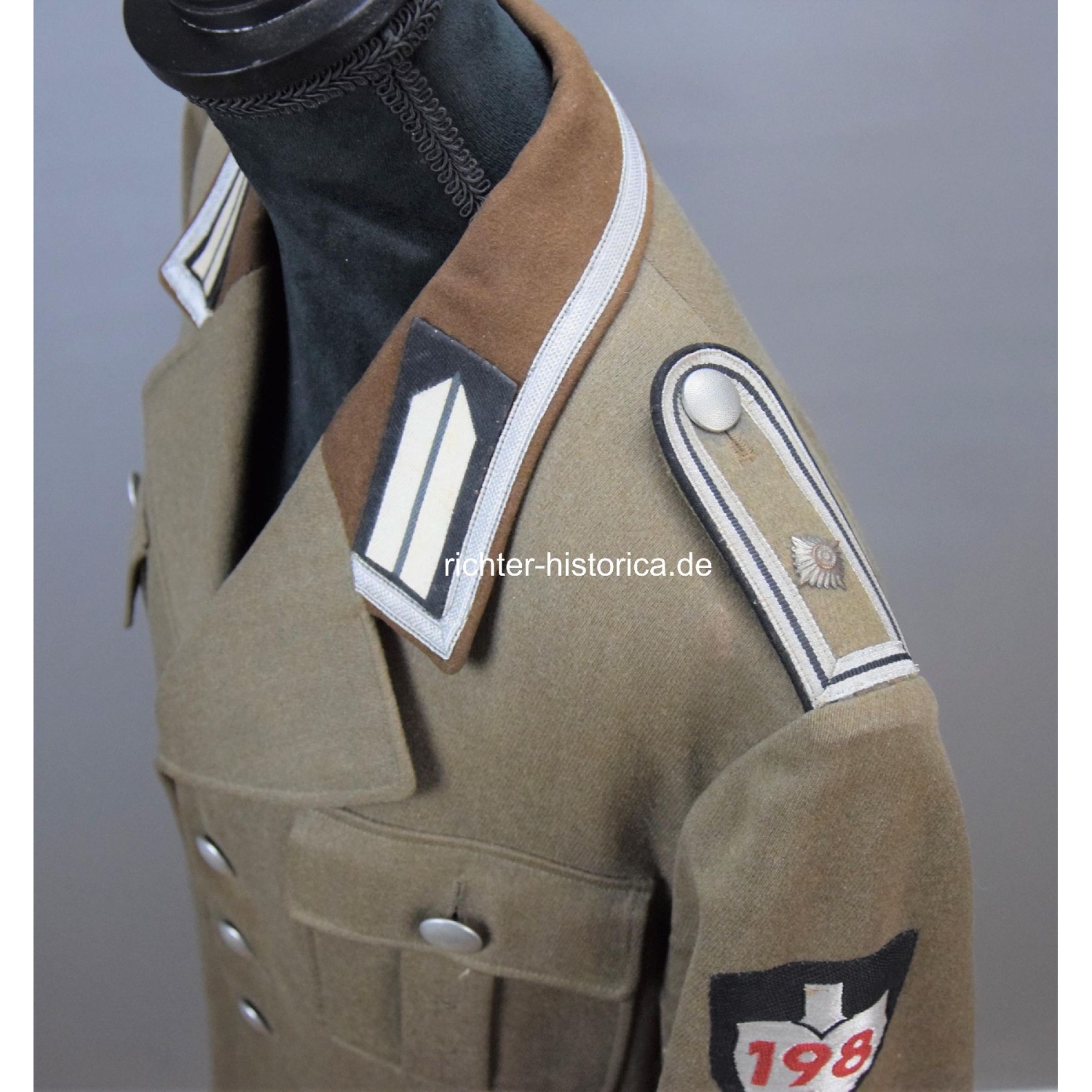 RAD Uniformensemble von einem Obertruppführer mit Schiffchen und Hose 1/198